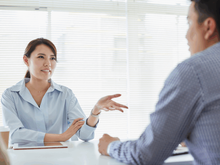 Discussion entre collègues